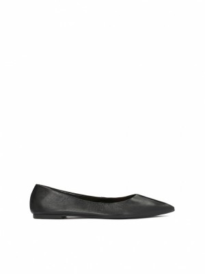 Baleriny Kazar Blase Damskie Czarne | 289CDISBP