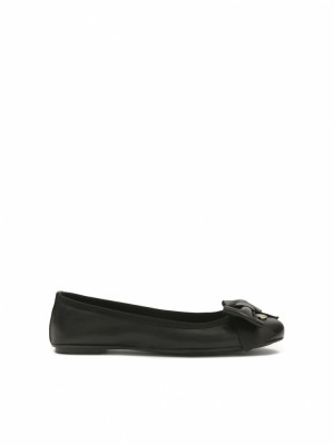 Baleriny Kazar Katie Damskie Czarne | 630RGQFOB