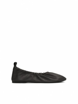 Baleriny Kazar Magalie Damskie Czarne | 304LQPSXD