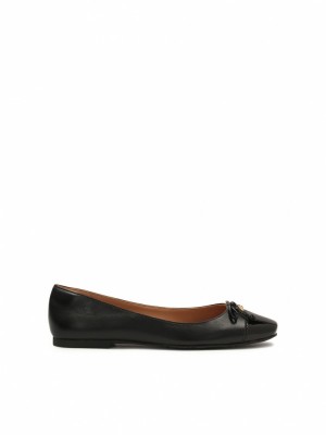 Baleriny Kazar Pixie Damskie Czarne | 904WHYBXA