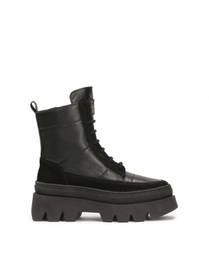Botki Kazar Blake Damskie Czarne | 138FTJPLA