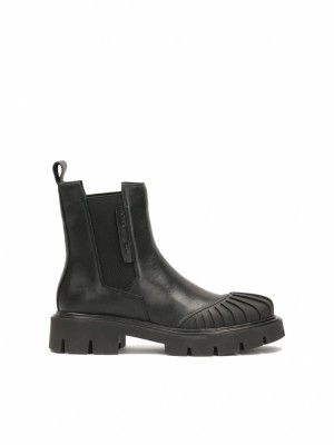 Botki Kazar Caden Damskie Czarne | 561NKZDFS