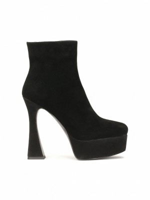 Botki Kazar Cleo Damskie Czarne | 739KIPAWN