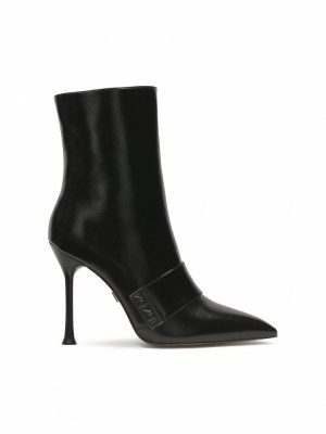 Botki Kazar Edmore Damskie Czarne | 932CDBJAR