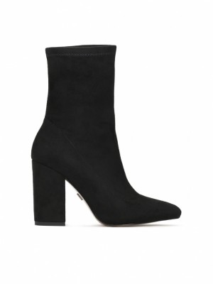 Botki Kazar Enya Damskie Czarne | 354WYJDKF