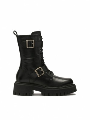 Botki Kazar Goldberry Damskie Czarne | 367DGEULR