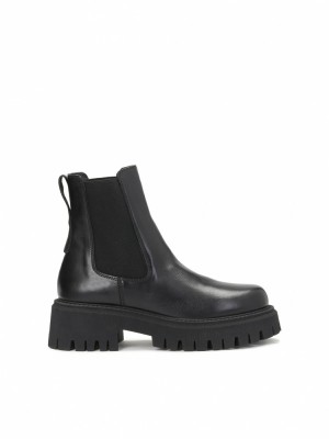 Botki Kazar Goldberry Damskie Czarne | 584EWARSJ