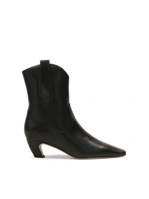 Botki Kazar Kesley Damskie Czarne | 139YZLADQ