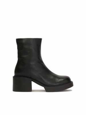 Botki Kazar Lenore Damskie Czarne | 985FQZLIJ