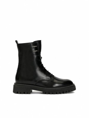 Botki Kazar Maille Damskie Czarne | 268GMLPOT