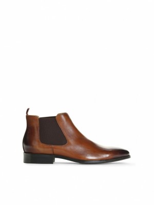 Buty Chelsea Kazar Baric Męskie Brązowe | 483XTONAD
