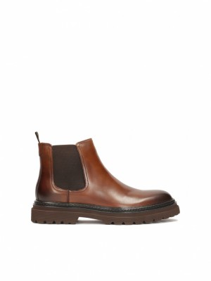 Buty Chelsea Kazar Boril Męskie Brązowe | 213UMLATR
