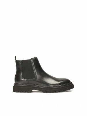 Buty Chelsea Kazar Boril Męskie Czarne | 527SLUWYT
