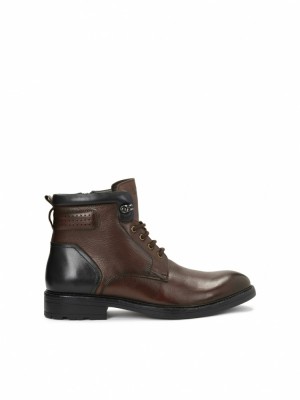 Buty Chelsea Kazar Fabrizio Męskie Brązowe Czarne | 820PDLSTB