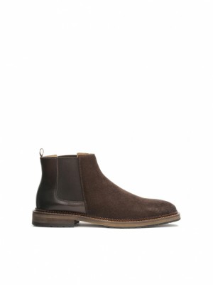 Buty Chelsea Kazar Marcelino Męskie Brązowe | 479FPUAQI