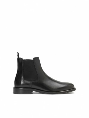 Buty Chelsea Kazar Renato Męskie Czarne | 067HOEBDP