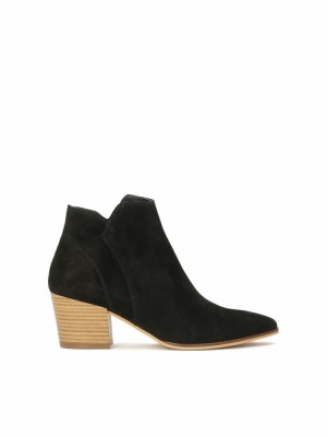 Buty Kowbojki Kazar Perrie Damskie Czarne Głęboka | 916LPENHG