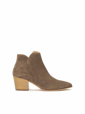 Buty Kowbojki Kazar Perrie Damskie Szare | 914MWZPSI