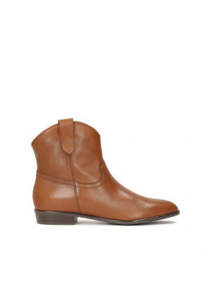 Buty Kowbojki Kazar Simonetta Damskie Szare | 569KNVDGI