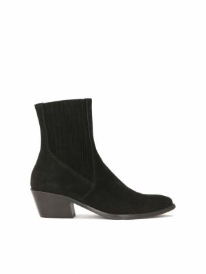 Buty Kowbojki Kazar Vamma Damskie Beżowe | 431ISGDYO