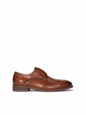 Buty Skórzane Kazar Benedito Męskie Czarne | 659FEHSOP