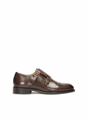 Buty Skórzane Kazar Cado Męskie Czarne | 462SNAITH