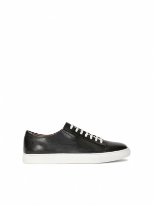 Buty Skórzane Kazar Concoro Męskie Czarne | 214XSLHVG