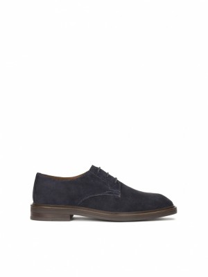 Buty Skórzane Kazar Usenir Męskie Czarne | 406FIHPNT