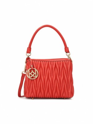 Handbags Kazar Alele S Damskie Czerwone | 527CAJRDI