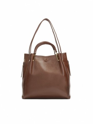 Handbags Kazar Alexandria Damskie Brązowe | 906YHDATV