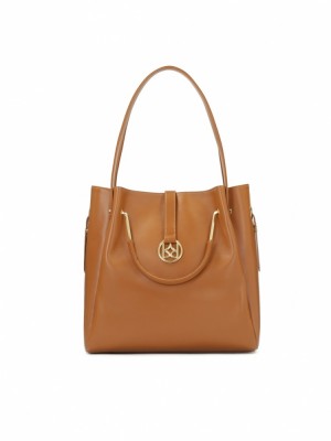Handbags Kazar Alexandria Damskie Głęboka Brązowe | 379CSBKJV