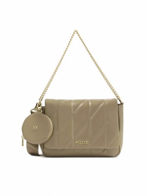 Handbags Kazar Aline Damskie Czarne | 418EITJWZ