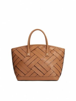 Handbags Kazar Apaci Damskie Beżowe | 798IBVCWN