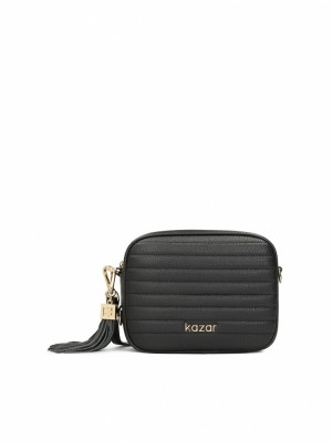 Handbags Kazar Billie Damskie Czarne | 319IGAYPT