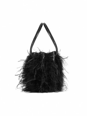 Handbags Kazar Branchee Damskie Czarne | 481QPVOIL