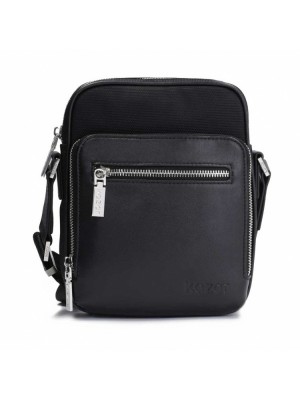 Handbags Kazar Bronson Męskie Czarne | 014QWMYBI