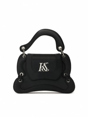 Handbags Kazar Clodete Damskie Czarne | 716JALIDT