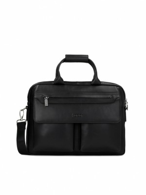 Handbags Kazar Curley Męskie Czarne | 546APKDCO