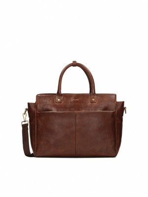 Handbags Kazar Cyprianus Męskie Brązowe | 819YADENF