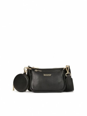 Handbags Kazar Dee Damskie Czarne | 827RWELSX