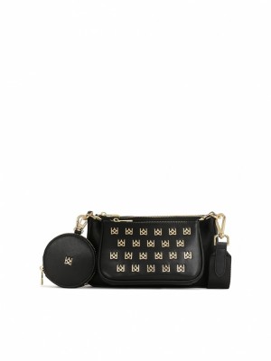 Handbags Kazar Dee Damskie Czarne | 938UCQISJ