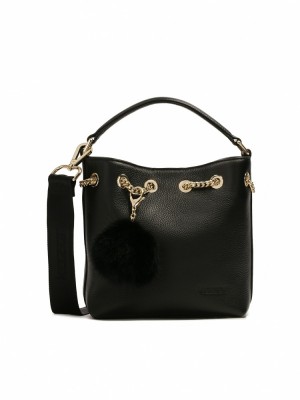 Handbags Kazar Diona S Damskie Czarne | 972AHTGRC