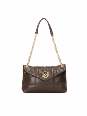 Handbags Kazar Diva S Damskie Brązowe | 206FKCOIM