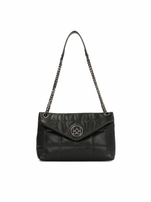 Handbags Kazar Diva S Damskie Czarne | 389TCJZQL