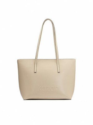 Handbags Kazar Elly Damskie Beżowe | 294ENXGVF