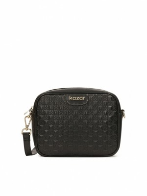 Handbags Kazar Enli Damskie Czarne | 276JTUFLB