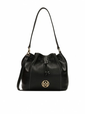Handbags Kazar Fabi Damskie Czarne Białe | 978GNDFBU