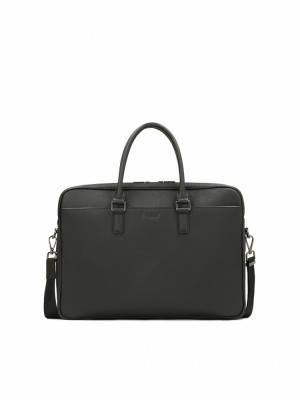 Handbags Kazar Franco Męskie Czarne | 597BOJKVN