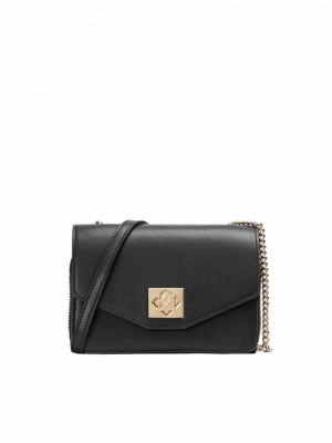 Handbags Kazar Genua Damskie Czarne | 241GUEYZH