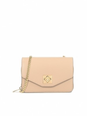Handbags Kazar Genua Damskie Czarne | 537KPGJDV